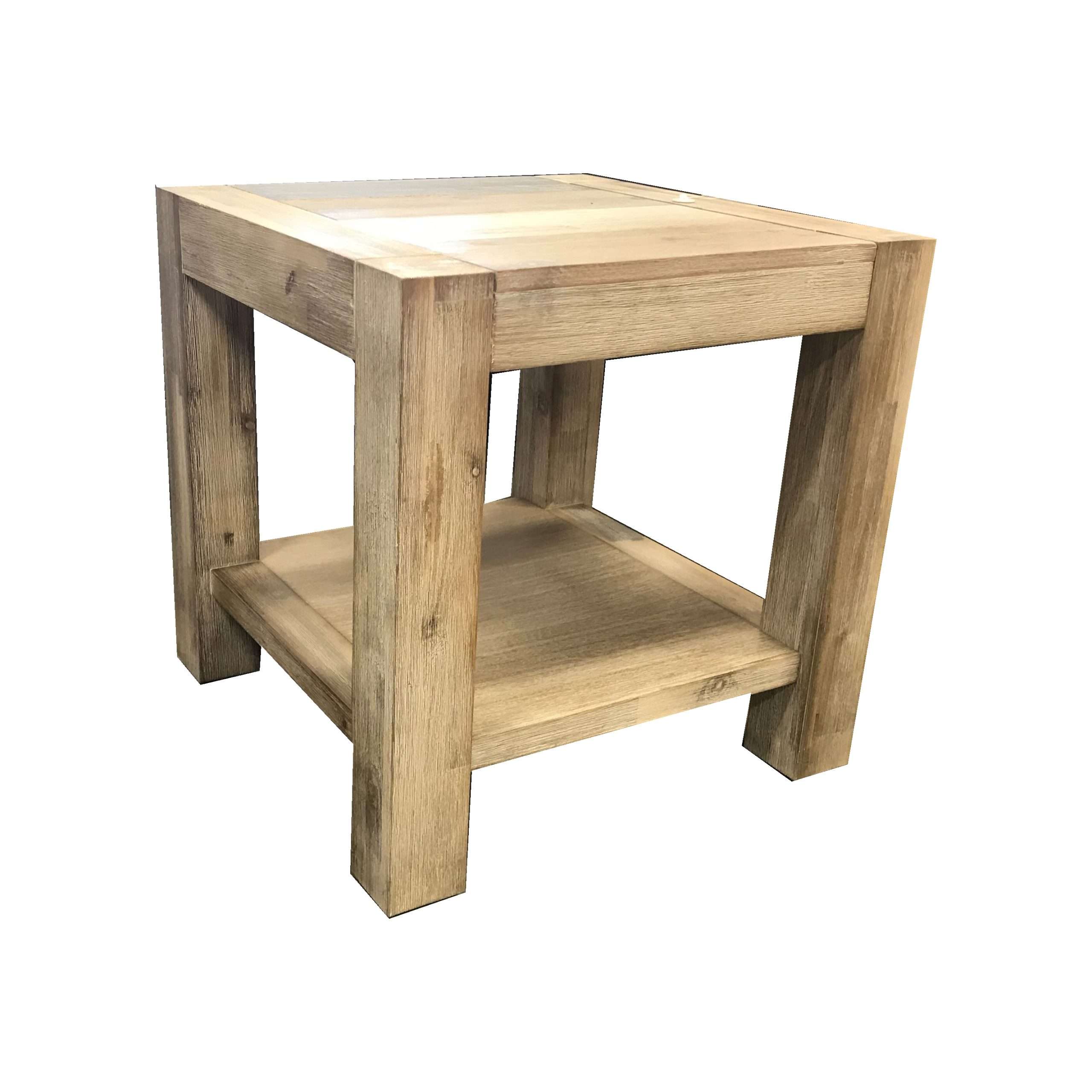 timber lamp table