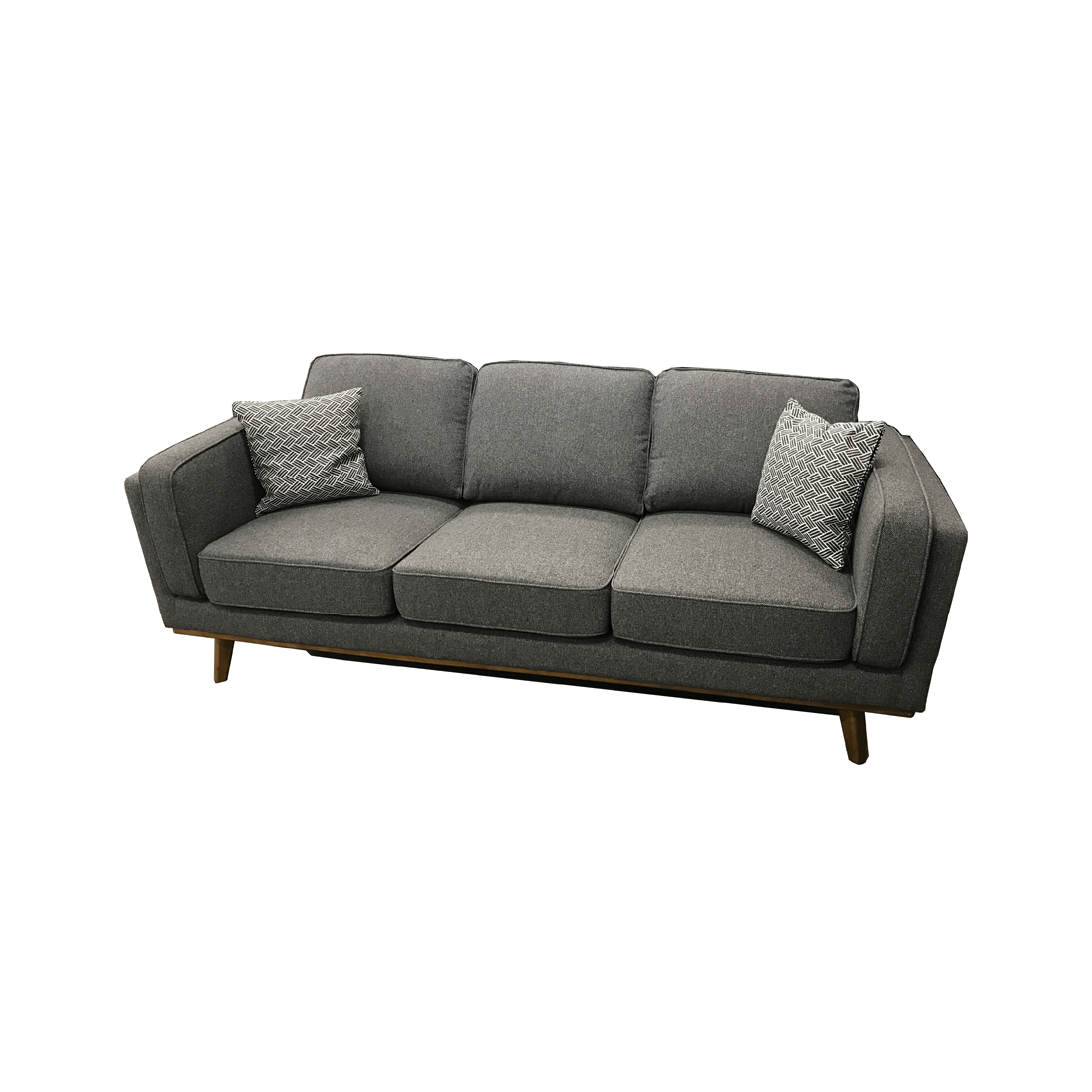 Lexington Grey Fabric Sofa