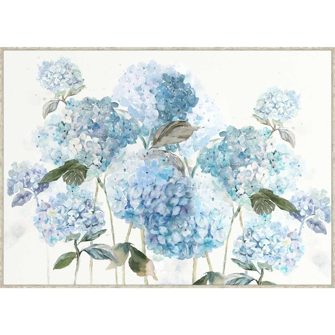 C&A 140x100cm Ocean Hydrangea Canvas HHA15244 | Supreme Furniture